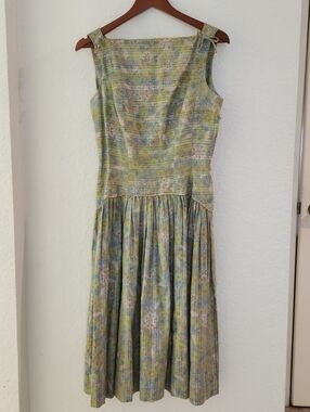 Vintage 1940s 50s Dress